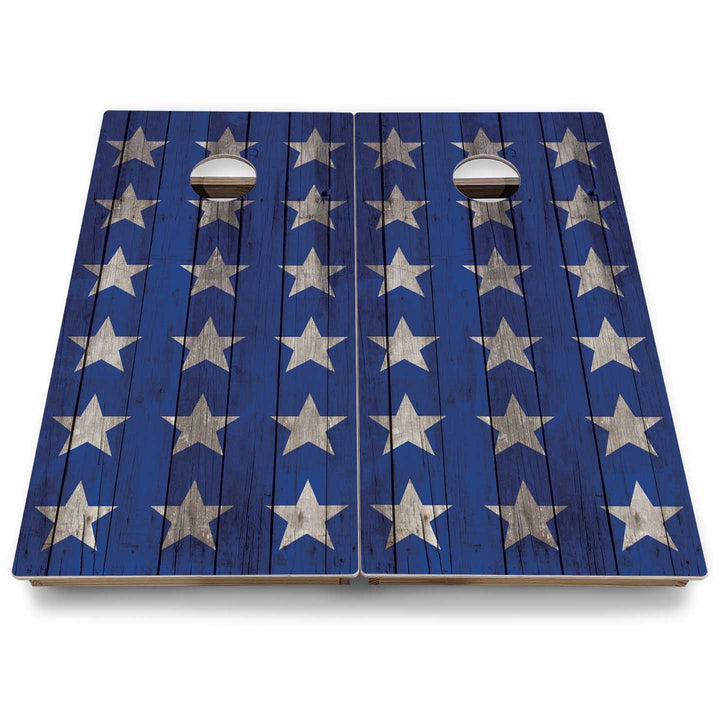 Large Stars & Stripes Cornhole Boards - Backyard Series
