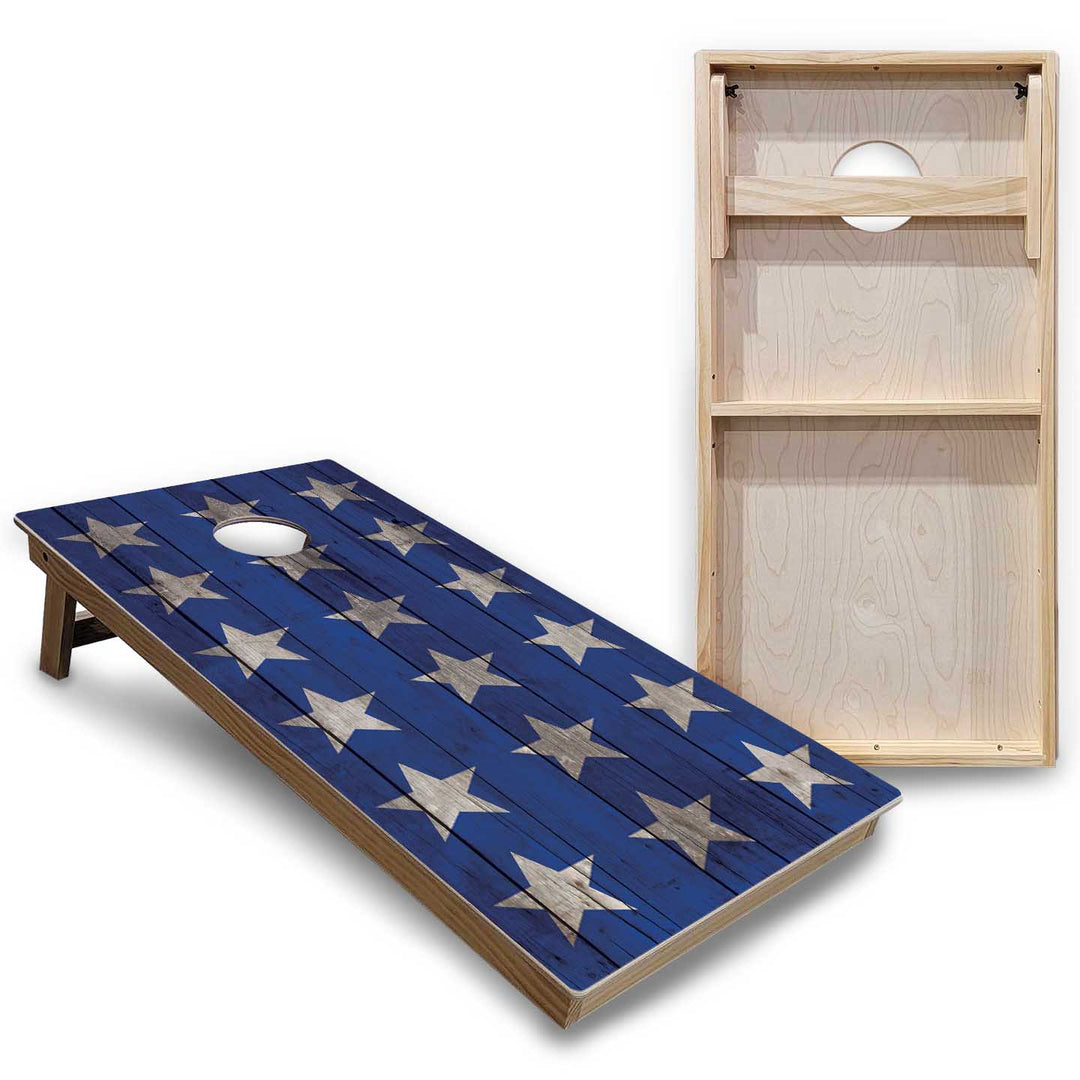 Large Stars & Stripes Cornhole Boards - Backyard Series