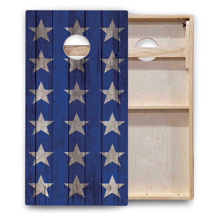 Large Stars & Stripes Cornhole Boards - Backyard Series