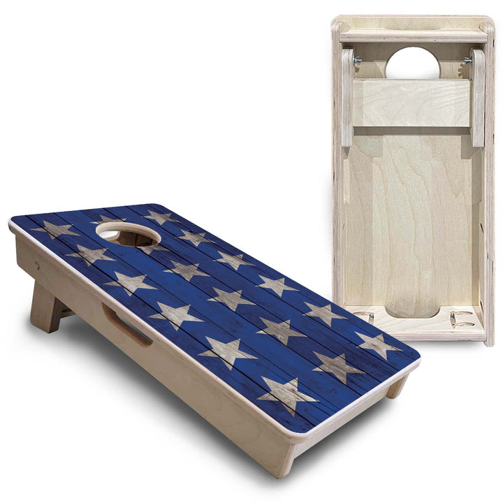 Mini Cornhole Boards - Large Stars & Stripes