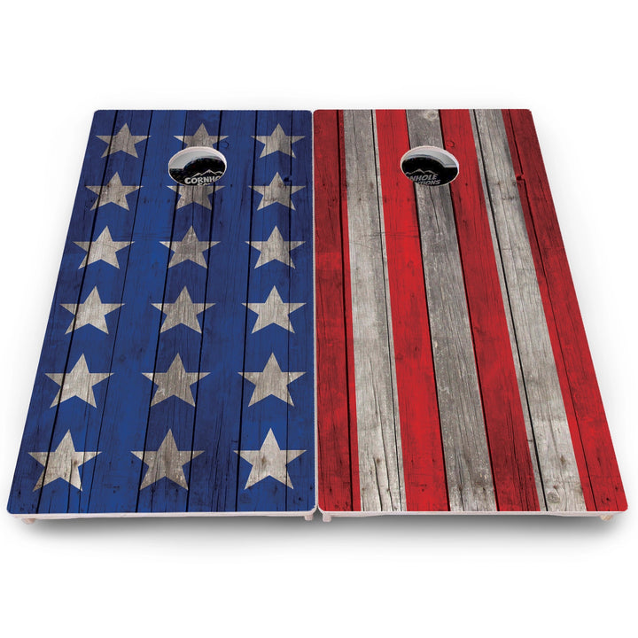 Large Stars & Stripes Cornhole Boards – Pro Lite or Pro Elite