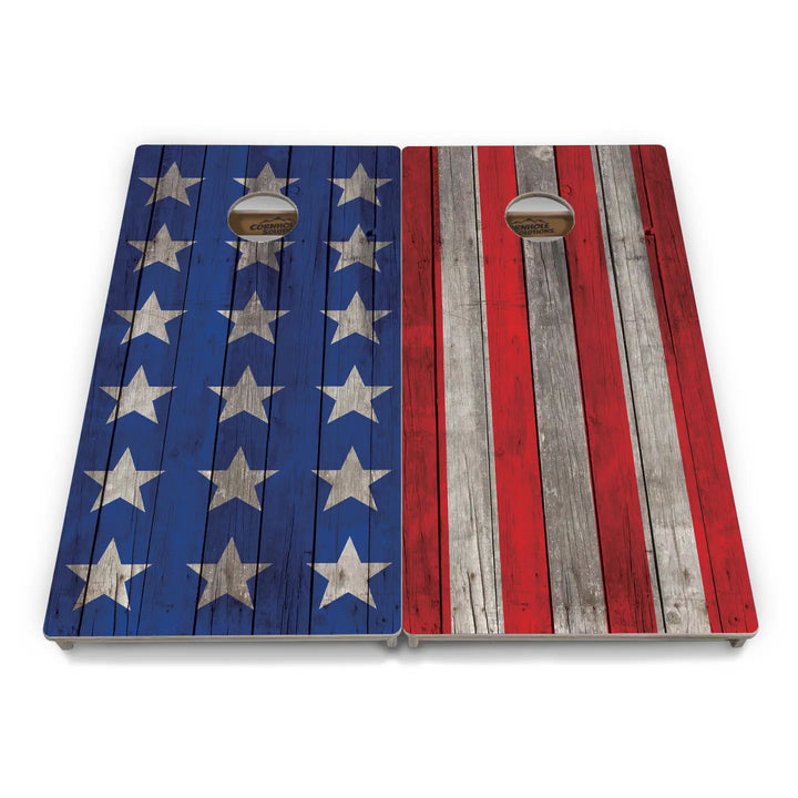 Large Stars & Stripes Cornhole Boards – Tournament Series