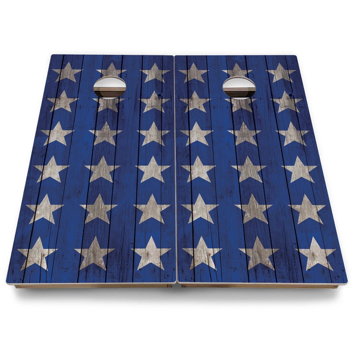 Large Stars & Stripes Cornhole Boards - Backyard Series