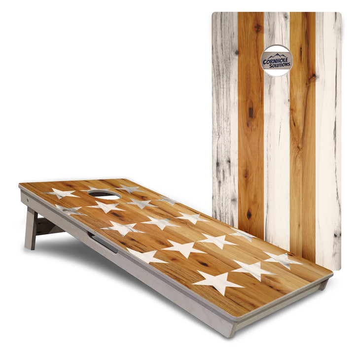Large Stars & Stripes Cornhole Boards – Tournament Series