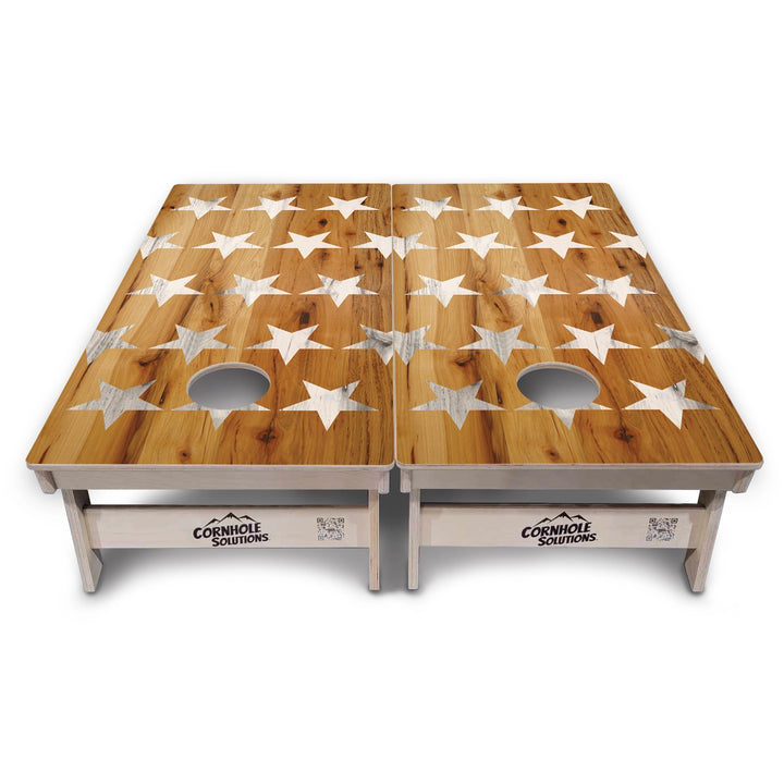 Large Stars & Stripes Cornhole Boards – Tournament Series