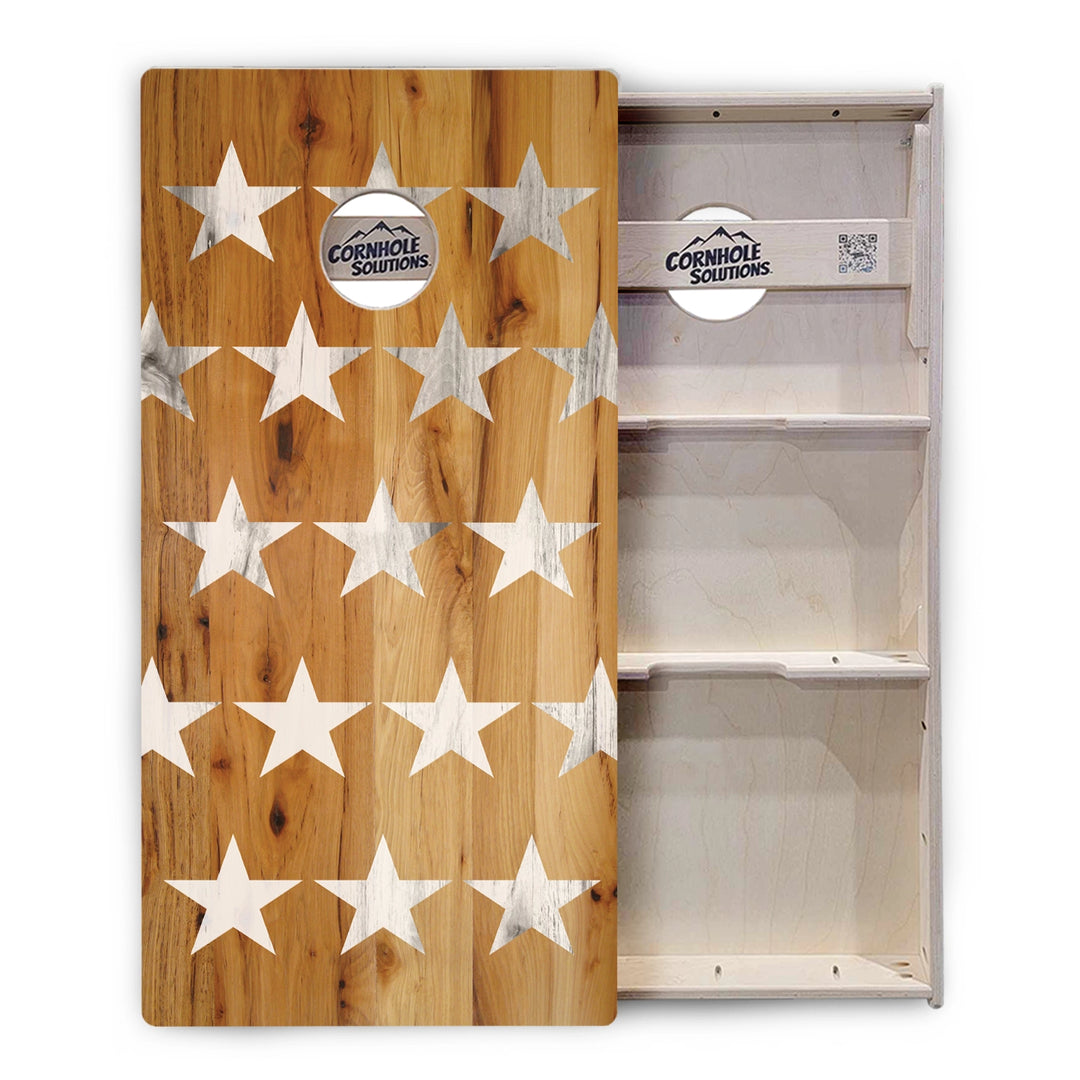 Large Stars & Stripes Cornhole Boards – Tournament Series