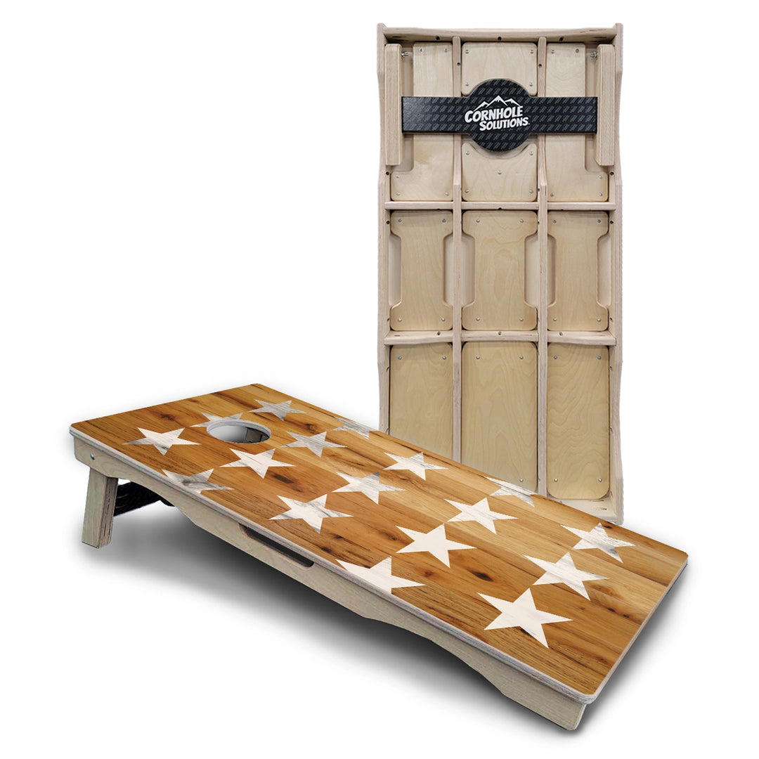Large Stars & Stripes Cornhole Boards – Pro Lite or Pro Elite