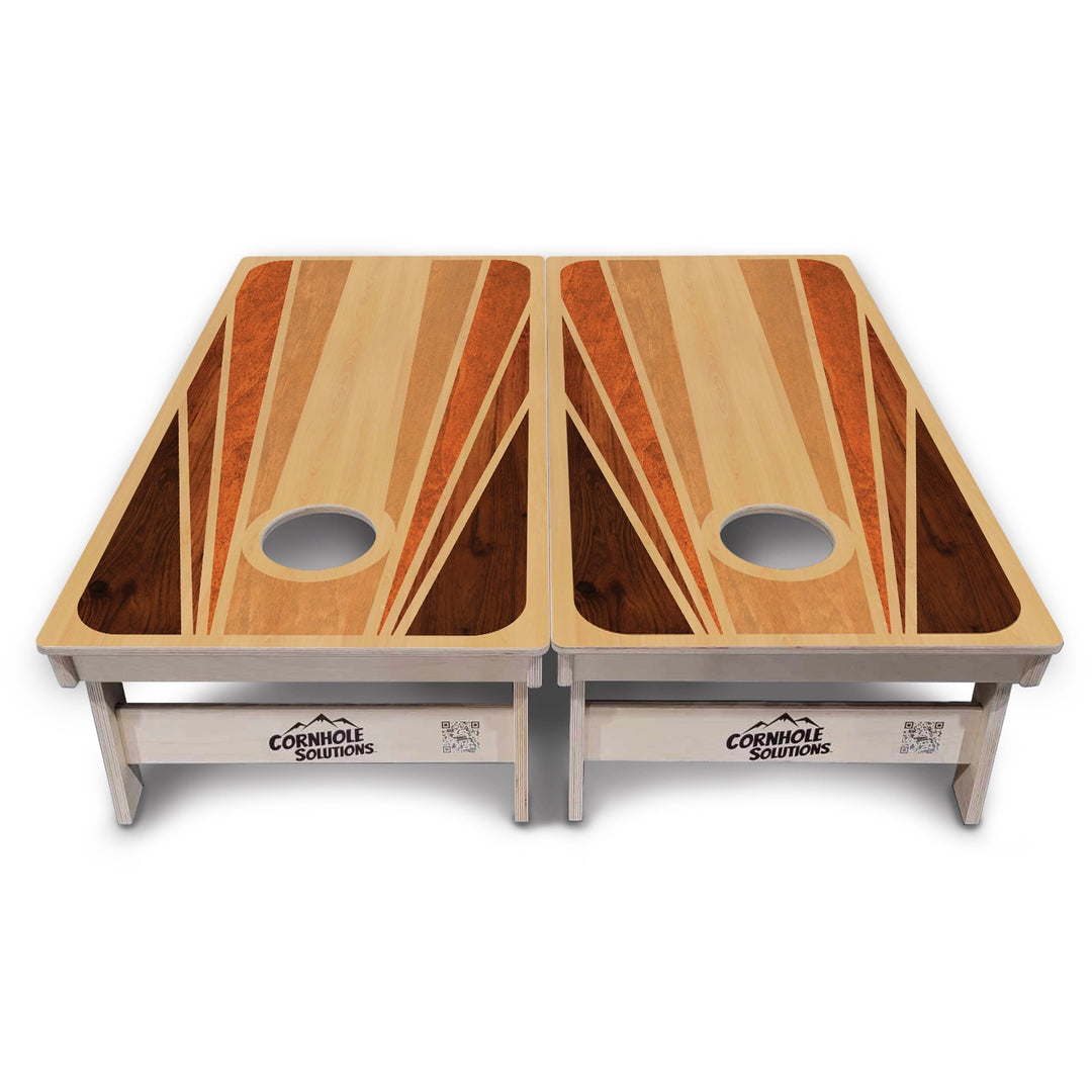 Retro Wood Cornhole Boards – Tournament Series