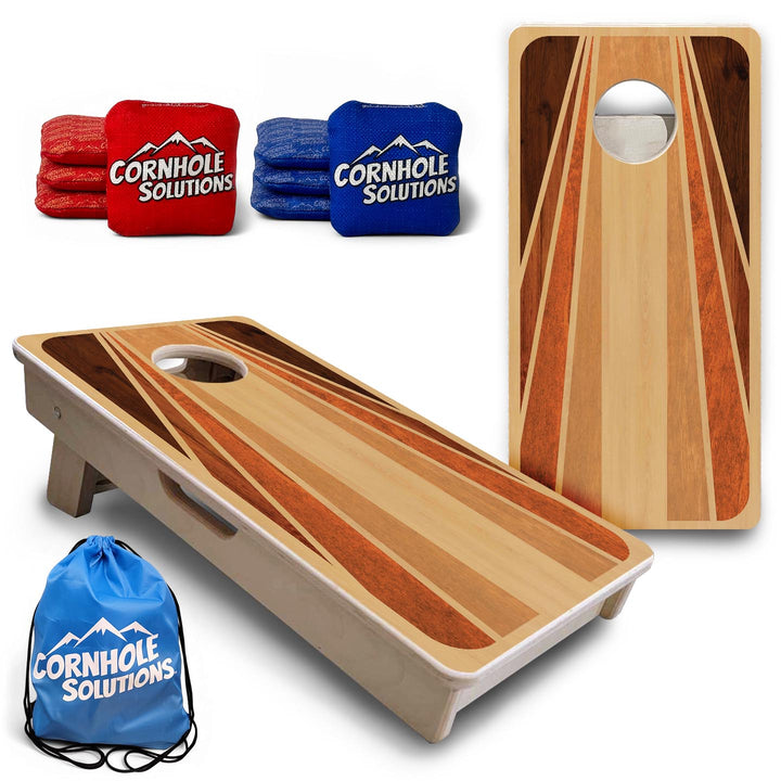 Retro Wood - Mini or Vacation Size Cornhole Boards