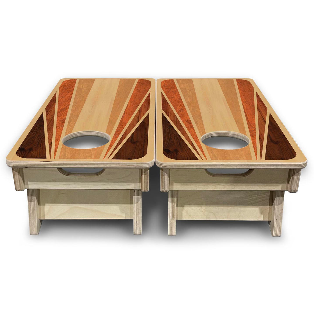 Retro Wood - Mini or Vacation Size Cornhole Boards