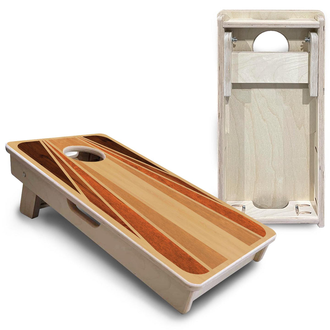 Retro Wood - Mini or Vacation Size Cornhole Boards