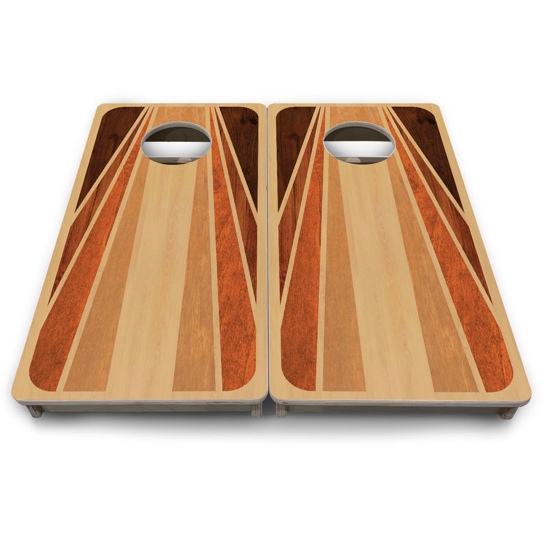 Retro Wood - Mini or Vacation Size Cornhole Boards