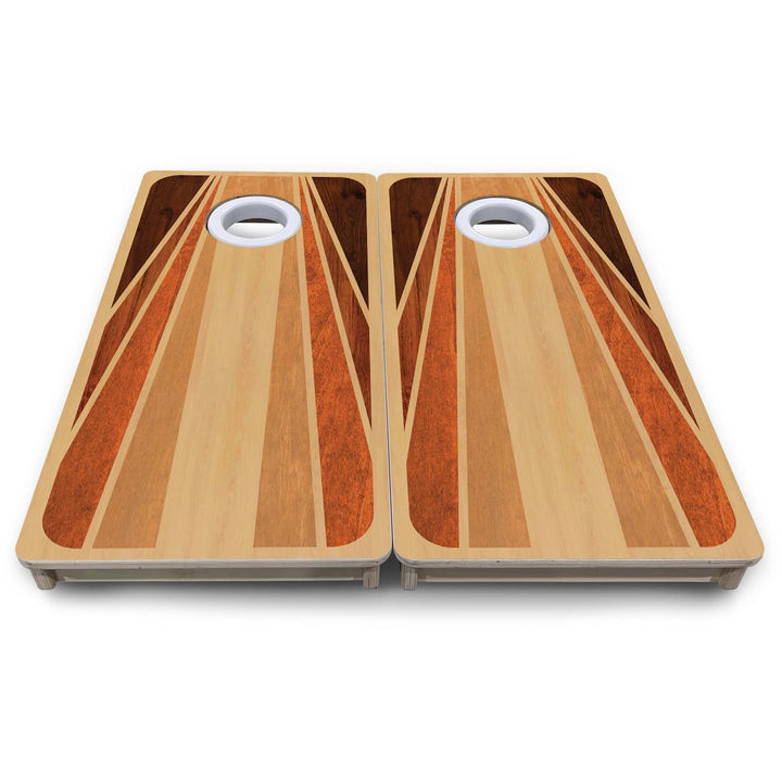 Retro Wood - Mini or Vacation Size Cornhole Boards