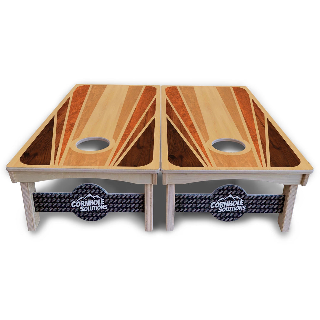 Retro Wood Cornhole Boards – Pro Lite or Pro Elite