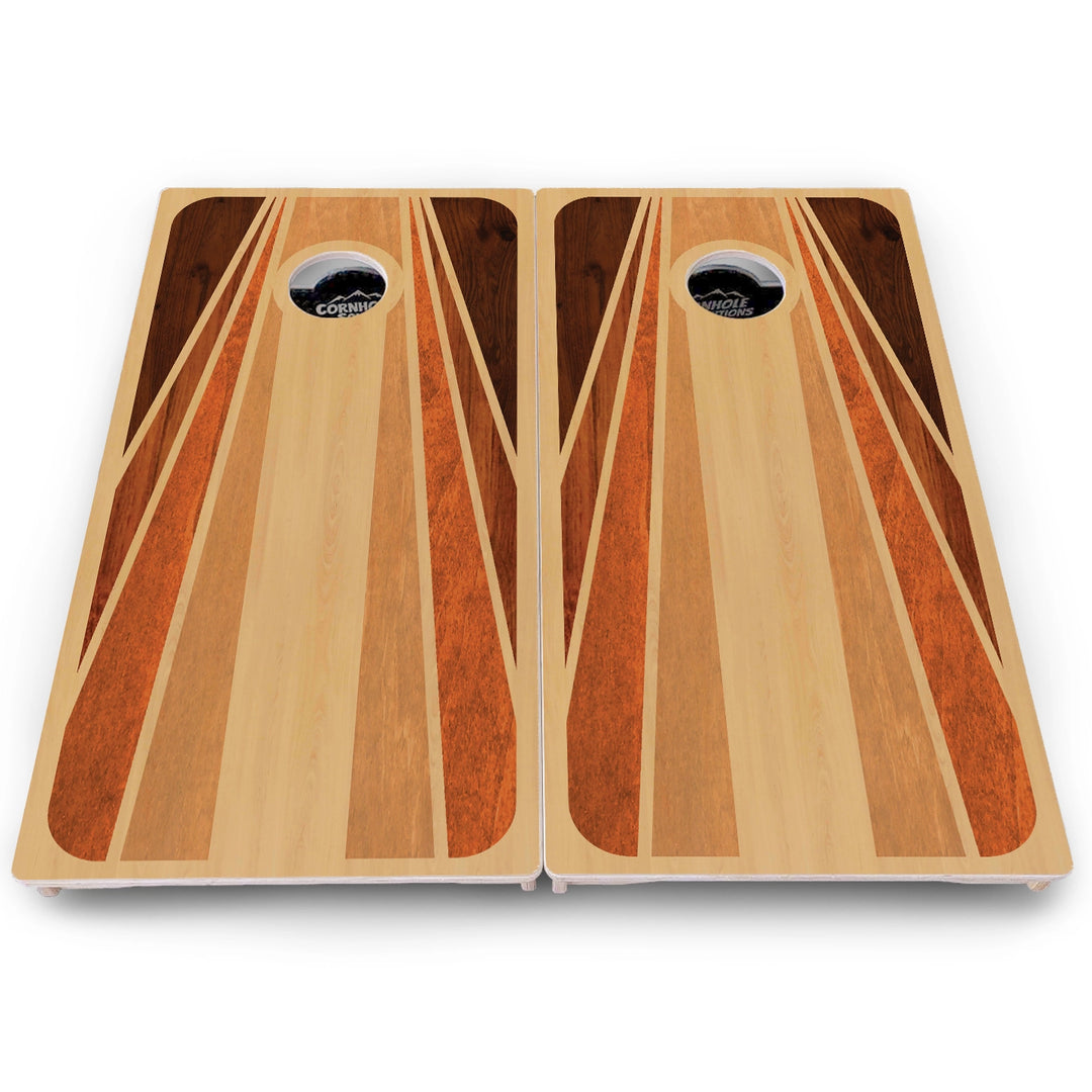 Retro Wood Cornhole Boards – Pro Lite or Pro Elite