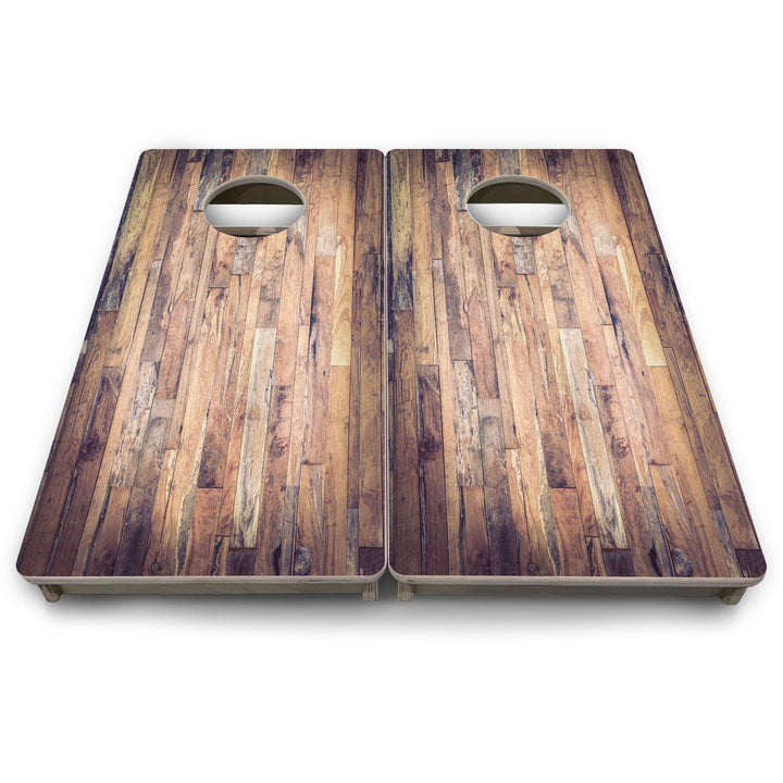 Barnwood Planks - Mini or Vacation Sized Cornhole Boards