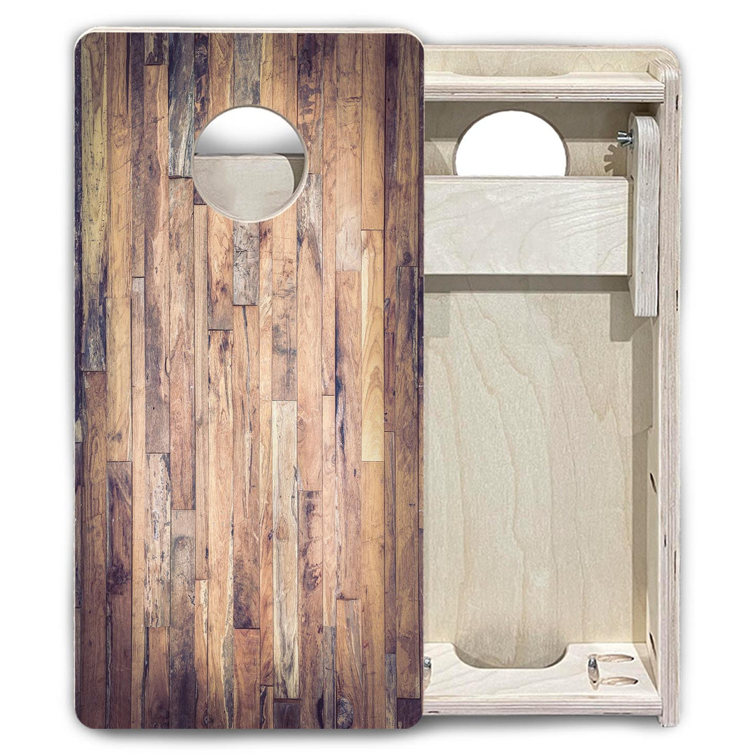 Barnwood Planks - Mini or Vacation Sized Cornhole Boards