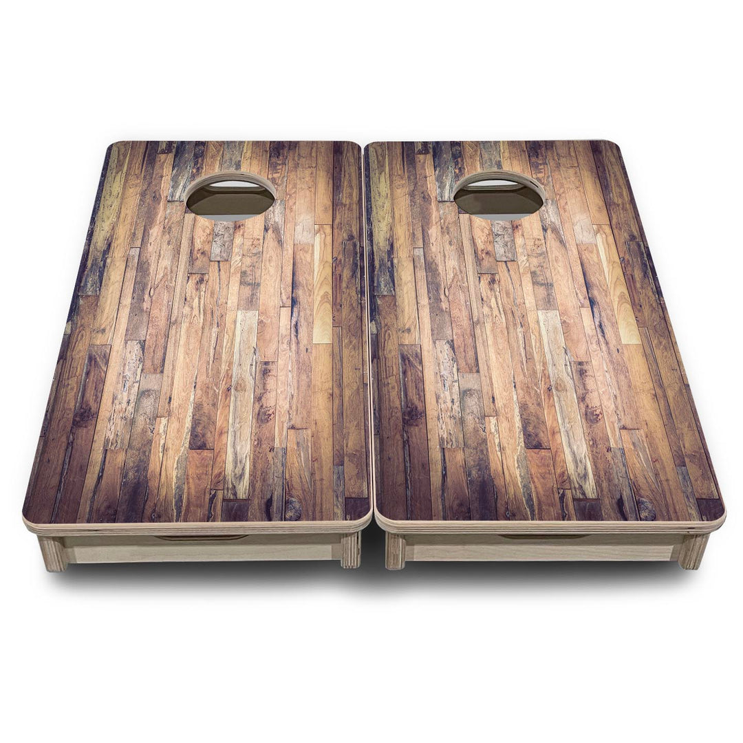 Barnwood Planks - Mini or Vacation Sized Cornhole Boards