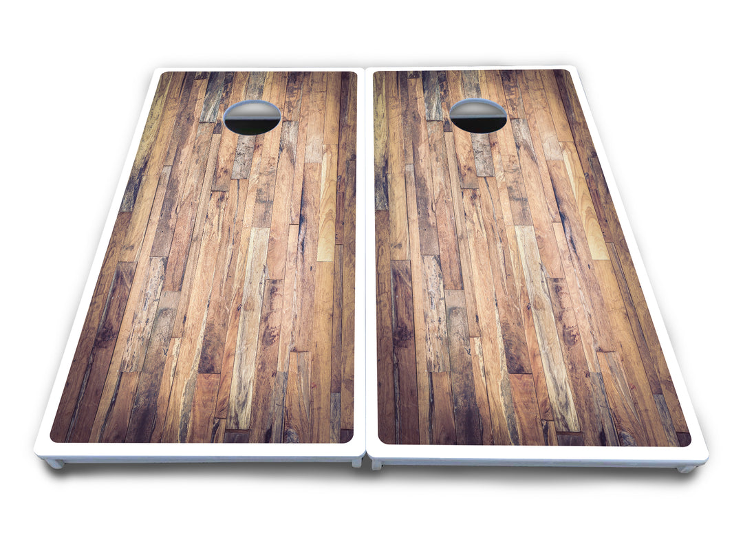 Barnwood Planks Cornhole Boards - All Weather Series