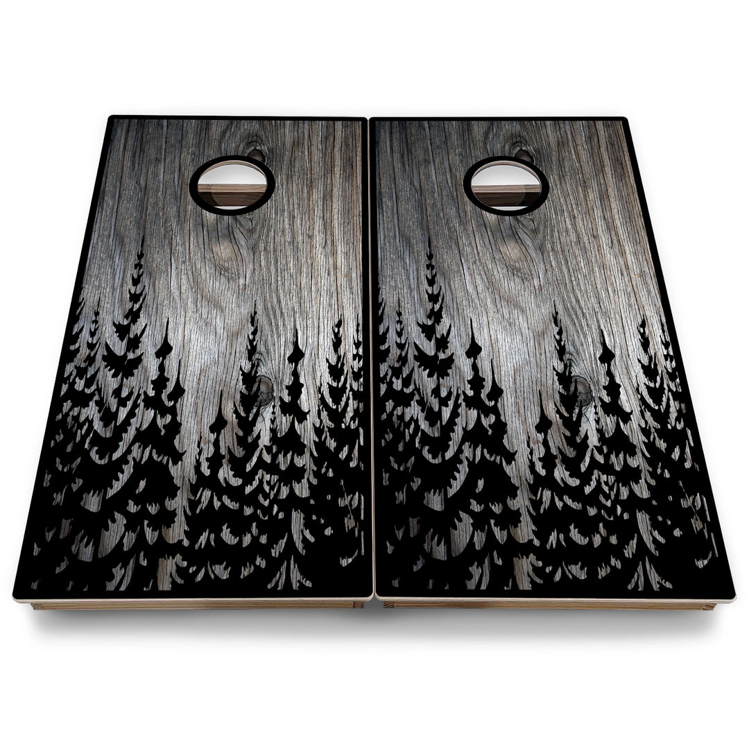Rustic Cornhole Boards - Backyard Series