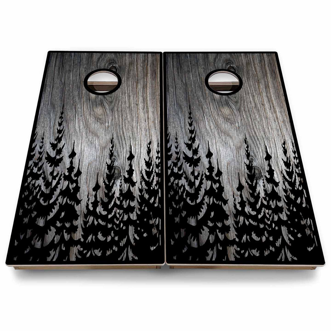 Rustic Cornhole Boards - Backyard Series