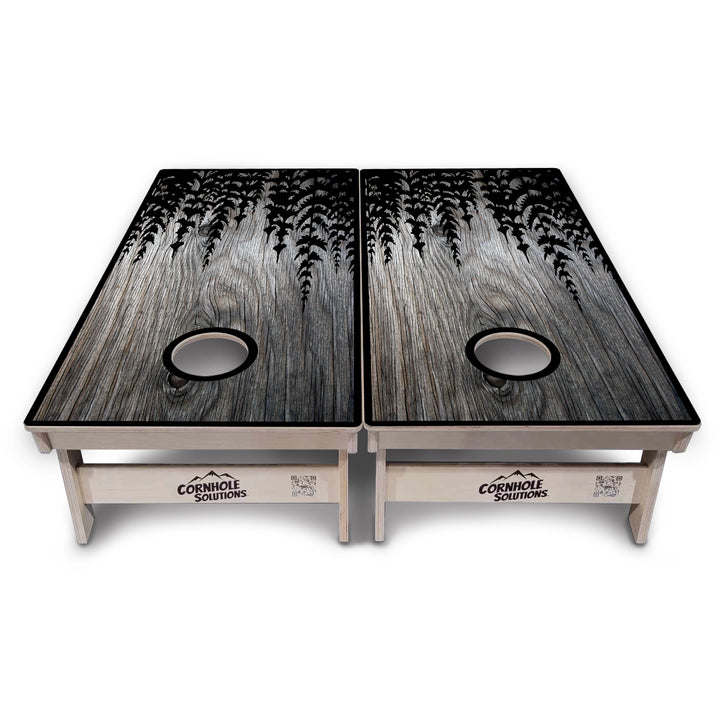 Pine Trees Cornhole Boards – Tournament Series