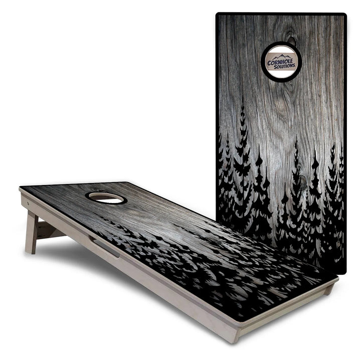 Pine Trees Cornhole Boards – Tournament Series