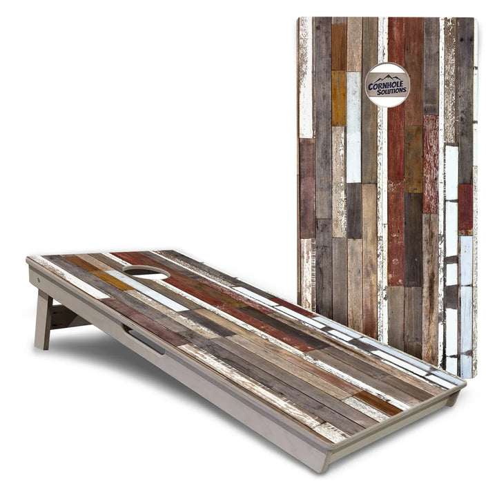 Colorful Planks Cornhole Boards – Tournament Series