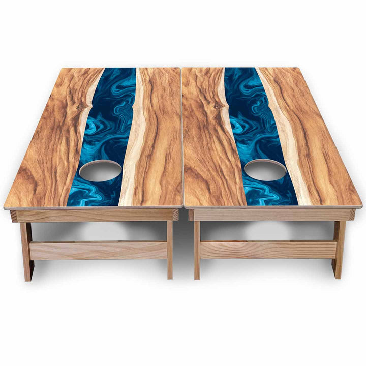 Epoxy Cornhole Boards - Backyard Series