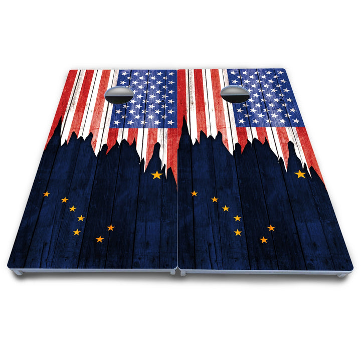 State Flag Designs Alabama to Georgia Cornhole Boards - All Weather Series