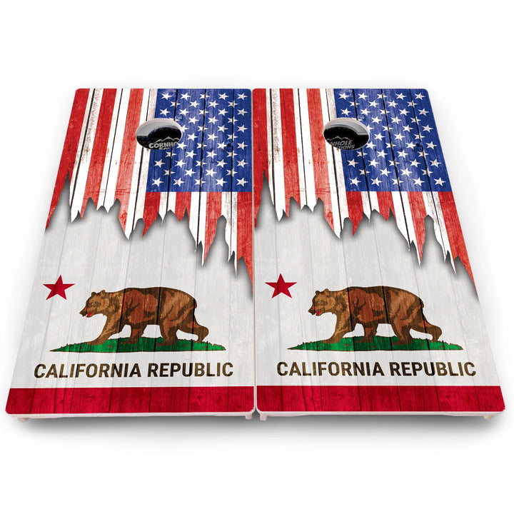State Flag Cornhole Boards – AL to GA – Pro Lite or Pro Elite