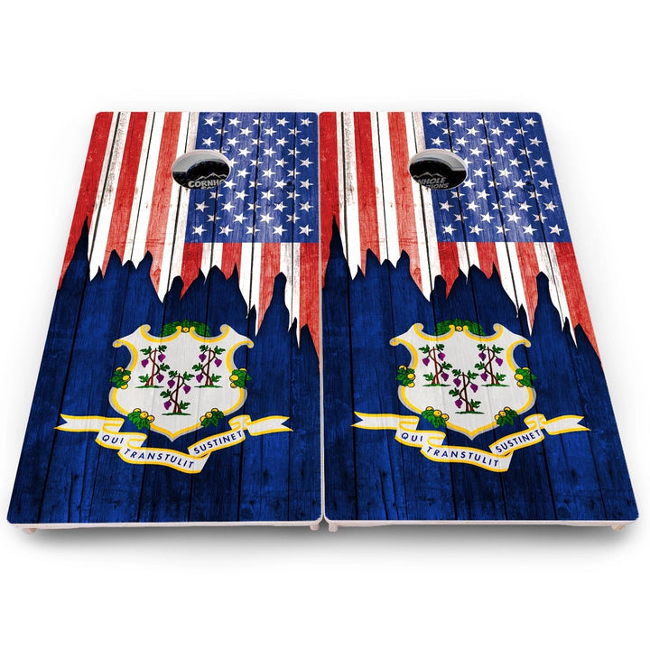 State Flag Cornhole Boards – AL to GA – Pro Lite or Pro Elite