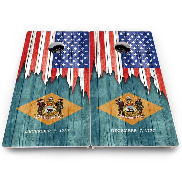 State Flag Cornhole Boards – AL to GA – Pro Lite or Pro Elite