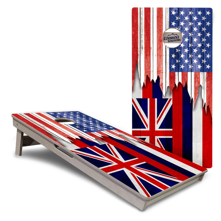 State Flag Cornhole Boards – HI–MD – Tournament Series