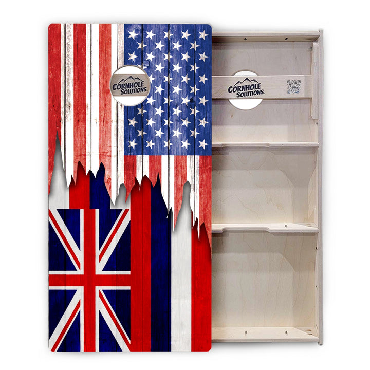 State Flag Cornhole Boards – HI–MD – Tournament Series