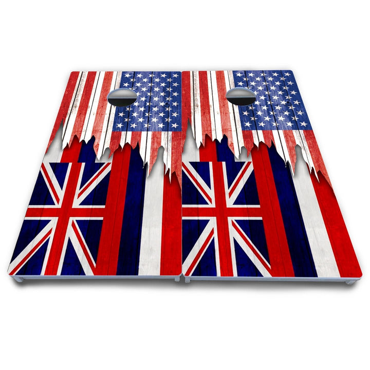 State Flag Designs Hawaii to Maryland Cornhole Boards - All Weather Series