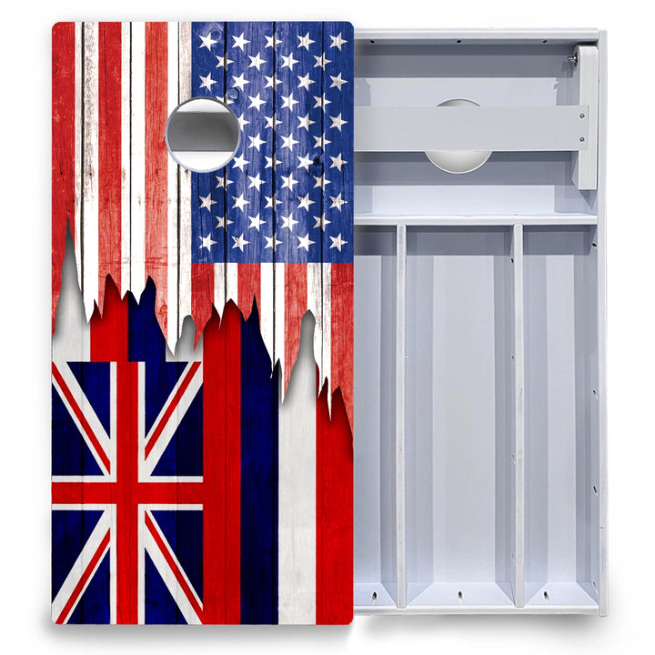 State Flag Designs Hawaii to Maryland Cornhole Boards - All Weather Series