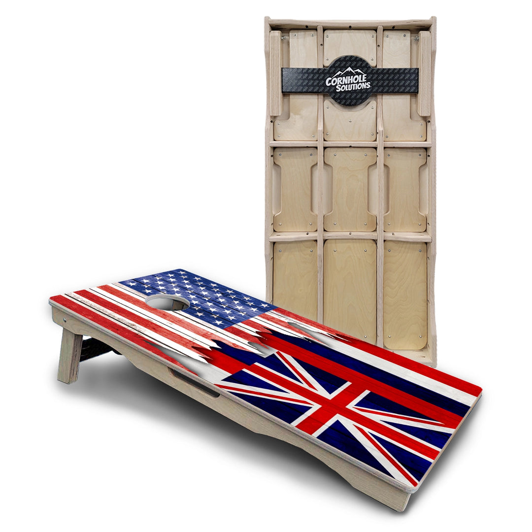 State Flag Cornhole Boards – HI to MD – Pro Lite or Pro Elite