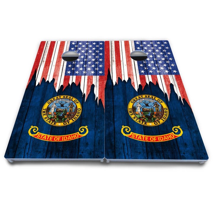 State Flag Designs Hawaii to Maryland Cornhole Boards - All Weather Series
