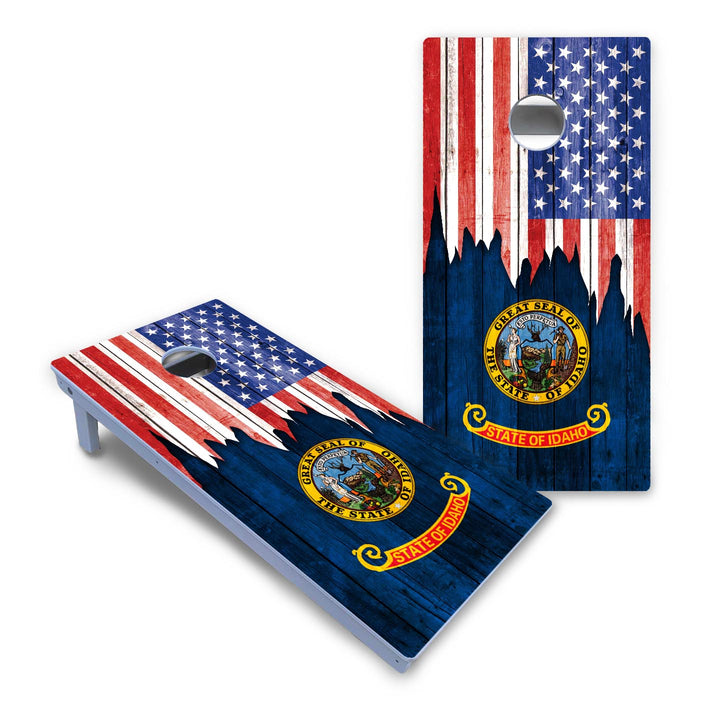 State Flag Designs Hawaii to Maryland Cornhole Boards - All Weather Series