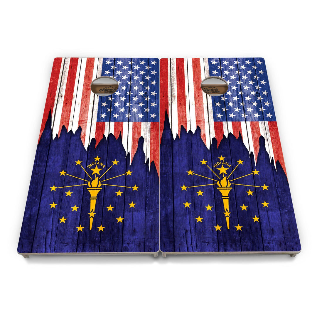 State Flag Cornhole Boards – HI–MD – Tournament Series