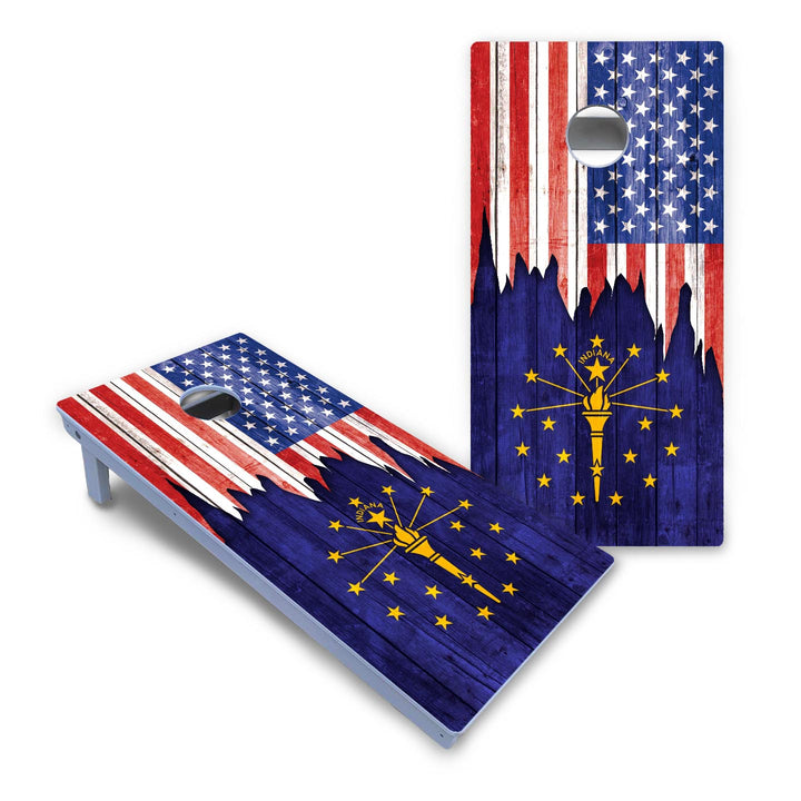 State Flag Designs Hawaii to Maryland Cornhole Boards - All Weather Series
