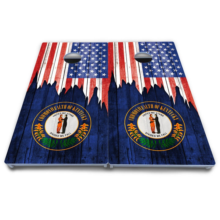 State Flag Designs Hawaii to Maryland Cornhole Boards - All Weather Series