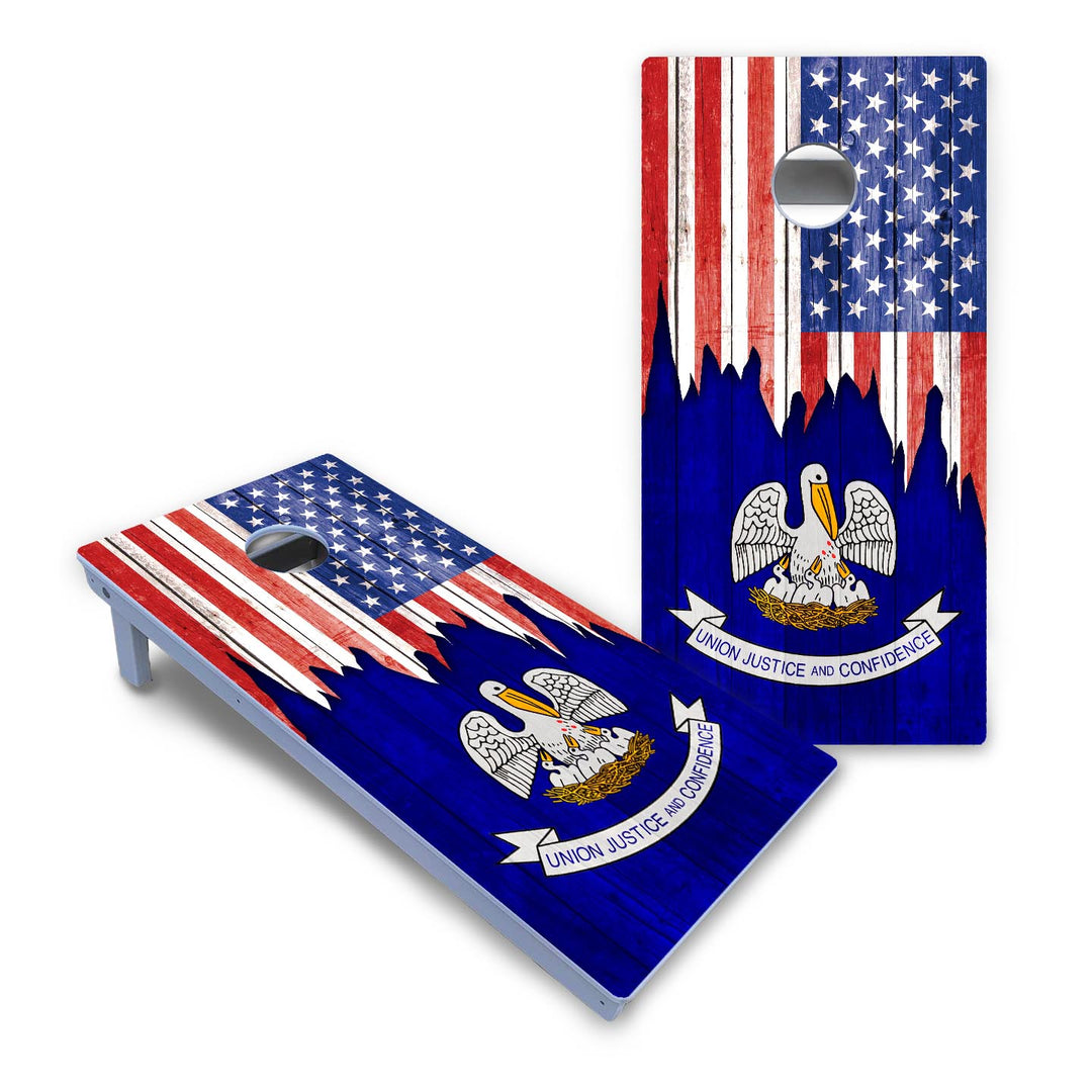 State Flag Designs Hawaii to Maryland Cornhole Boards - All Weather Series
