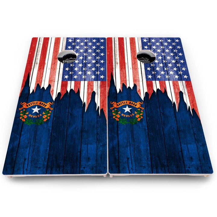State Flag Cornhole Boards – MA to NJ – Pro Lite or Pro Elite