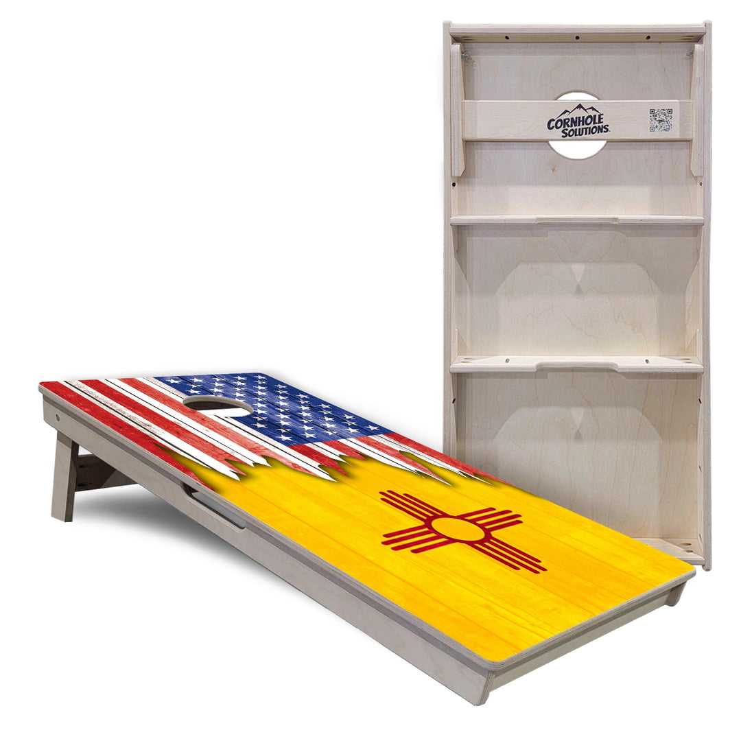 State Flag Cornhole Boards – NM–SC – Tournament Series