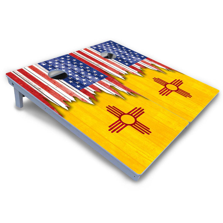 State Flag Designs New Mexico to South Carolina Cornhole Boards - All Weather Series