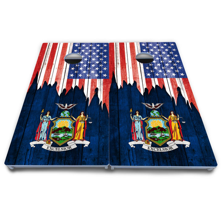 State Flag Designs New Mexico to South Carolina Cornhole Boards - All Weather Series