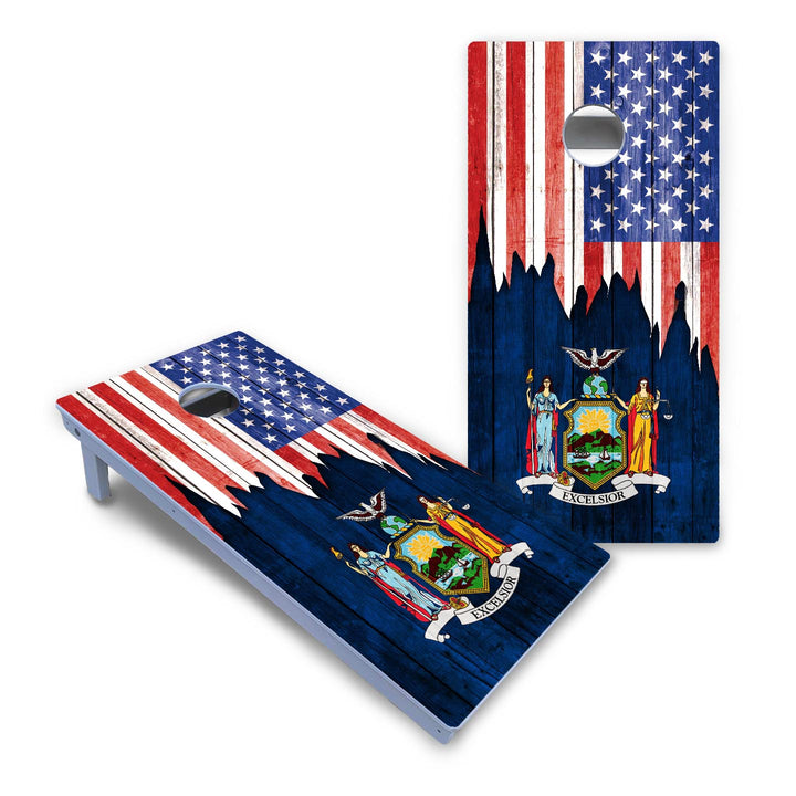 State Flag Designs New Mexico to South Carolina Cornhole Boards - All Weather Series