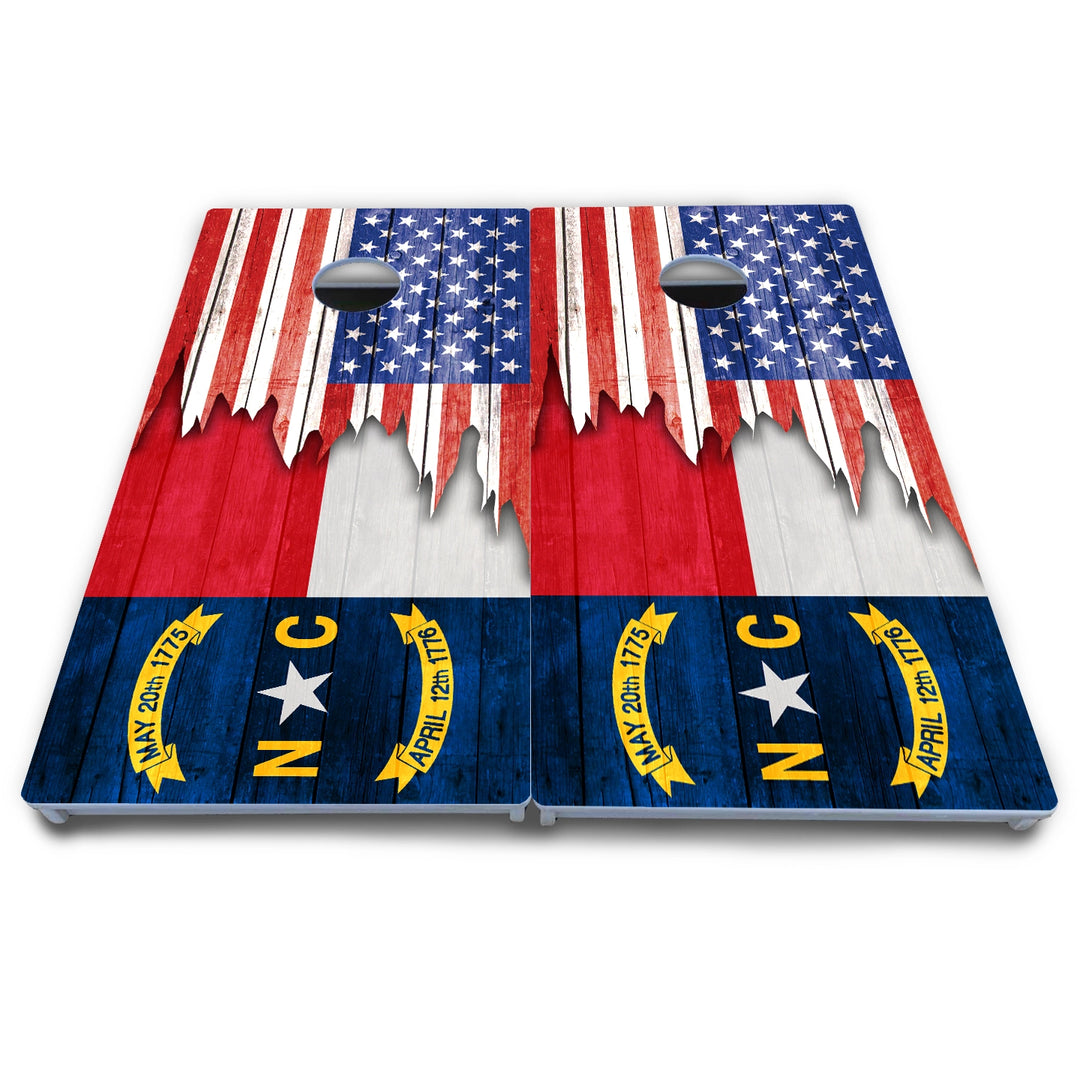State Flag Designs New Mexico to South Carolina Cornhole Boards - All Weather Series